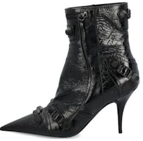 (Women) Balenciaga Ankle Boot 9cm 'Black Leather Comfort Fashion' 694379WBUA11010 (Women) Balenciaga Ankle Boot 9cm 'Black Leather Comfort Fashion' 694379WBUA11010