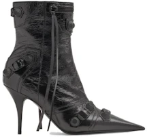 Order (W) Botines Balenciaga 9cm 'Cuero Negro Comodidad y Estilo' 694379WBUA11010