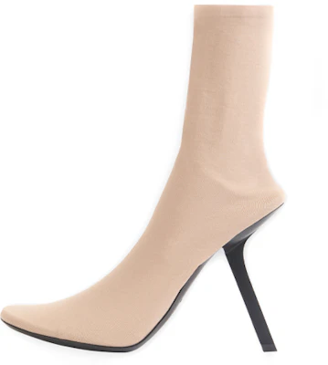 (W) Balenciaga Enkellaars ''Beige Hoge Hak'' 656522W2DR09710 Buy (W) Balenciaga Enkellaars ''Beige Hoge Hak'' 656522W2DR09710
