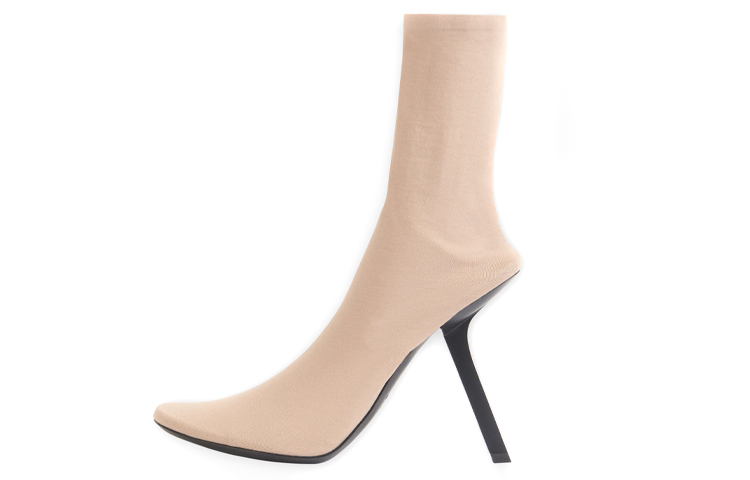 (Women) Balenciaga Ankle Boot 'Beige High Heel' 656522W2DR09710