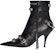 (W) Balenciaga Cagole 90mm Booties 'Kulit Anak Kambing Hitam Arena' 694379WAD4E1081