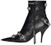 Buy (W) Balenciaga Cagole 90mm Booties 'Kulit Anak Kambing Hitam Arena' 694379WAD4E1081