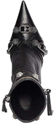 (W) Balenciaga Cagole 90mm Booties 'Kulit Anak Kambing Hitam Arena' 694379WAD4E1081 Shop (W) Balenciaga Cagole 90mm Booties 'Kulit Anak Kambing Hitam Arena' 694379WAD4E1081