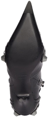 (W) Balenciaga Cagole 90mm Booties 'Kulit Anak Kambing Hitam Arena' 694379WAD4E1081 Details for (W) Balenciaga Cagole 90mm Booties 'Kulit Anak Kambing Hitam Arena' 694379WAD4E1081