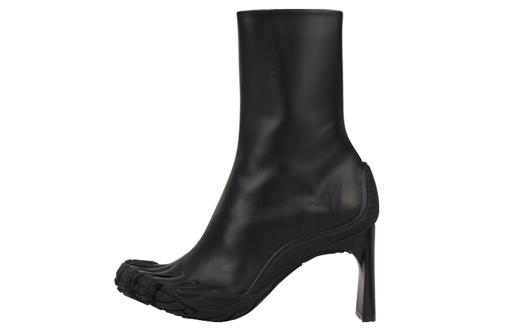 (Women) Balenciaga Ankle Boot 'Black Calfskin' 671127WBCR11000