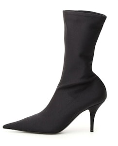 (W) 巴黎世家黑色皮革踝靴 524916W04Z01000 Buy (W) 巴黎世家黑色皮革踝靴 524916W04Z01000