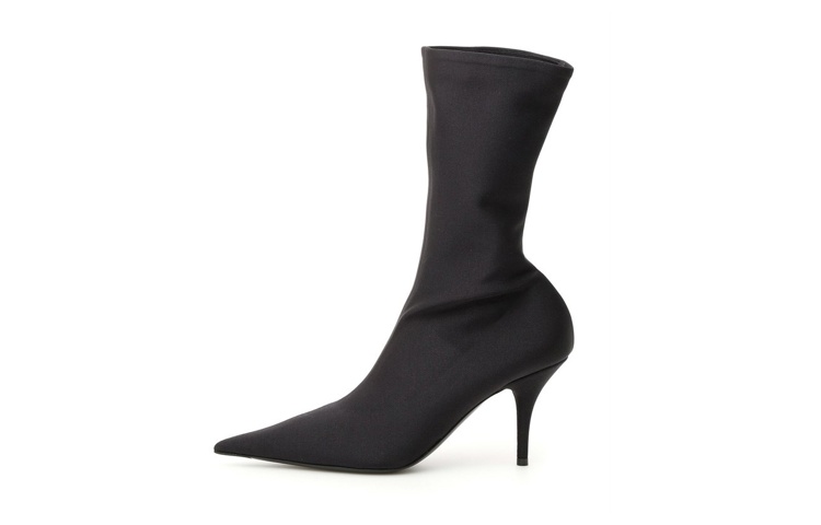 (Women) Balenciaga Ankle Boot 'Black Leather' 524916W04Z01000