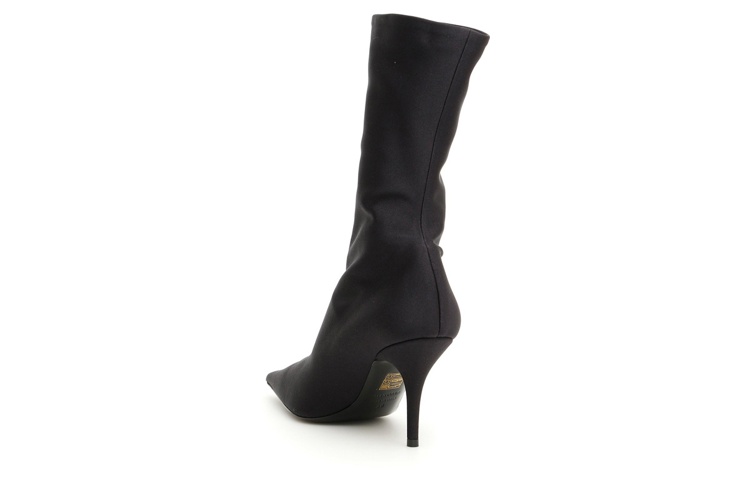 Lookbook (W) Balenciaga Enkelboots ''Zwart Leer'' 524916W04Z01000