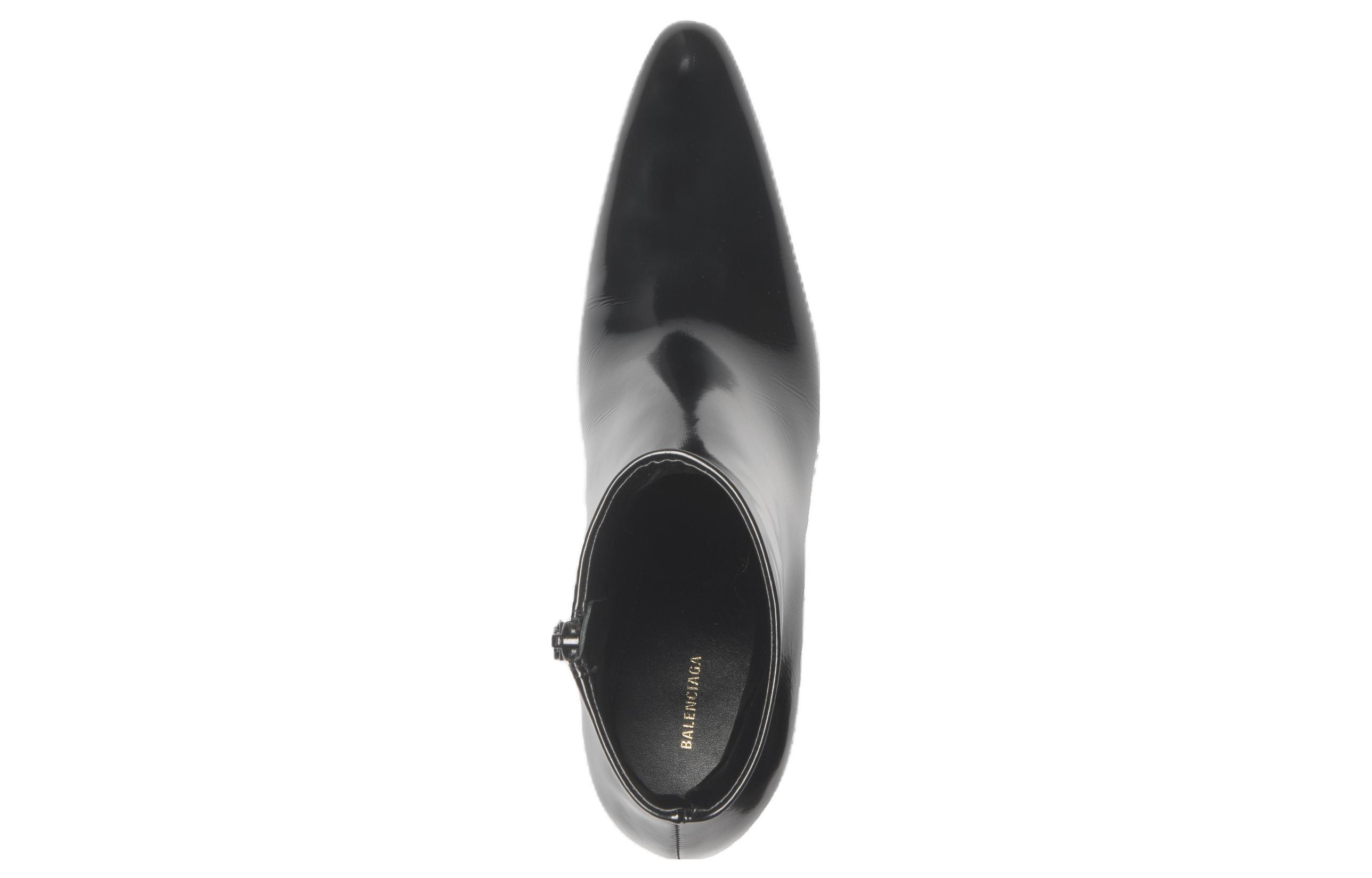 Lookbook (W) Balenciaga Enkellaars ''Zwart Leer'' 540279WAVL01000