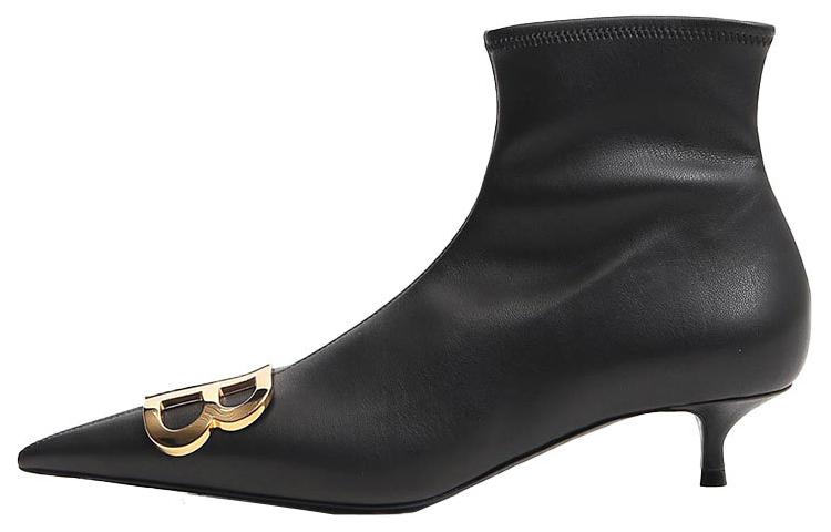 (Women) Balenciaga Ankle Boot 'Black Leather' 591092W19N11088