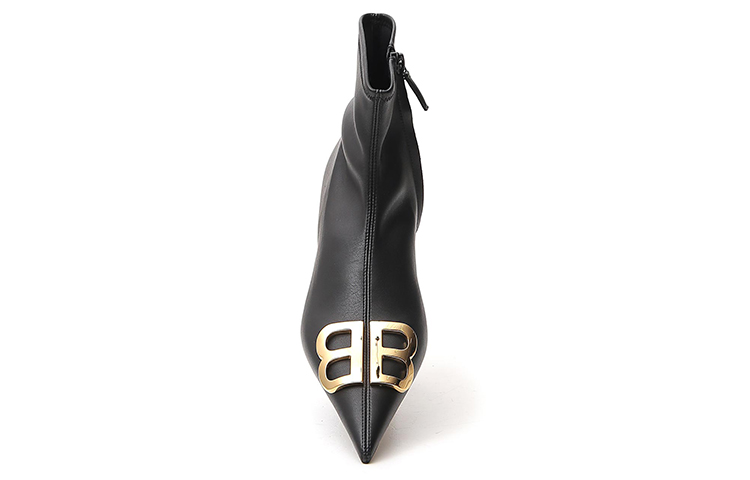 Purchase (W) Balenciaga Enkellaars ''Zwart Leer'' 591092W19N11088
