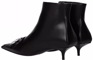 Shop (W) Bota Balenciaga Tobillo 'Cuero Negro de Moda' 591026WAZN31081
