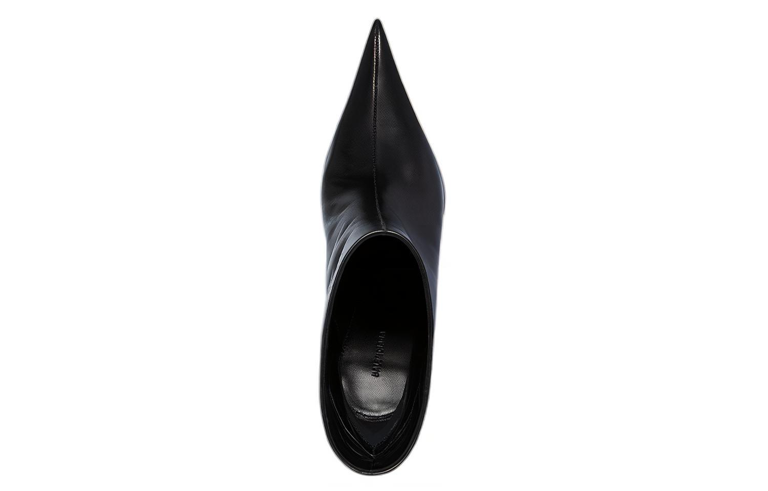 Purchase (W) Balenciaga Enkellaars ''Zwart Leren Mode'' 679186WBC401000