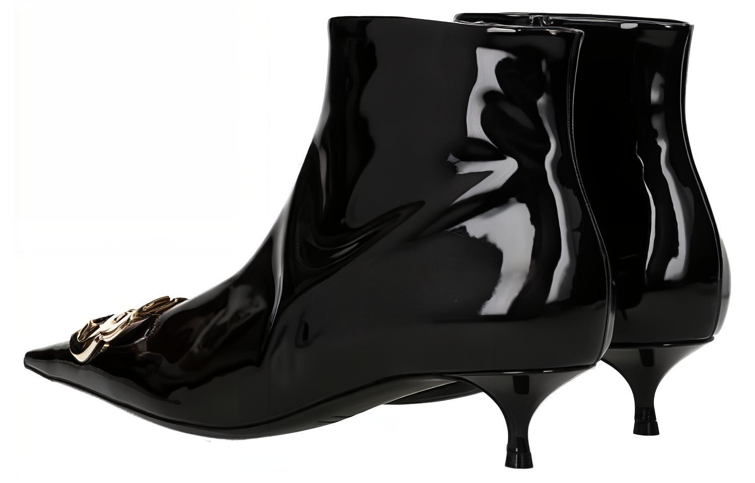 Lookbook (W) Balenciaga Enkellaars ''Zwart Lakleer'' 539647WAVF01000