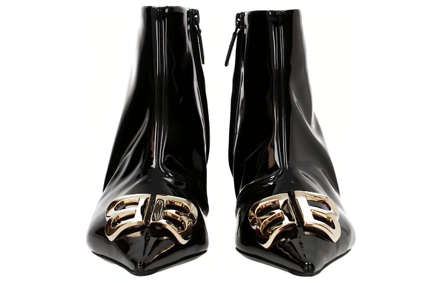Shop (W) Balenciaga Enkellaars ''Zwart Lakleer'' 539647WAVF01000