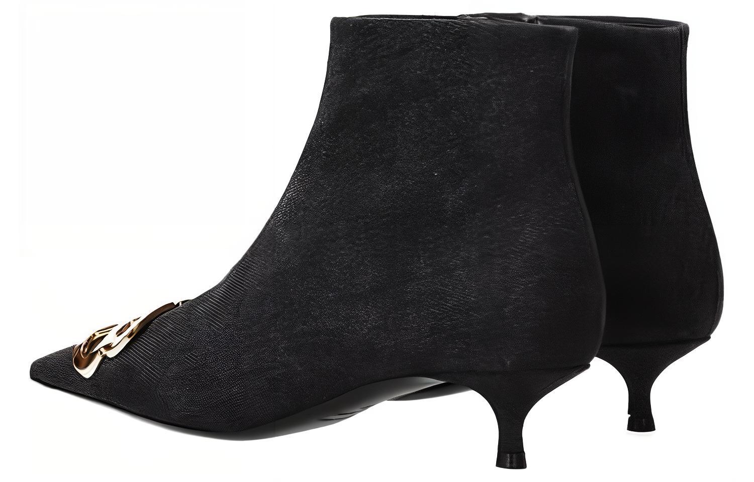 Lookbook (W) Balenciaga Enkelboot ''Zwarte Warmte'' 552960W1M801002