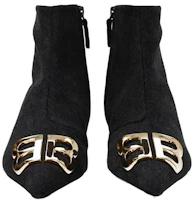 Shop (W) Bota Balenciaga Tobillera 'Black Warmth' Negra Cálida 552960W1M801002