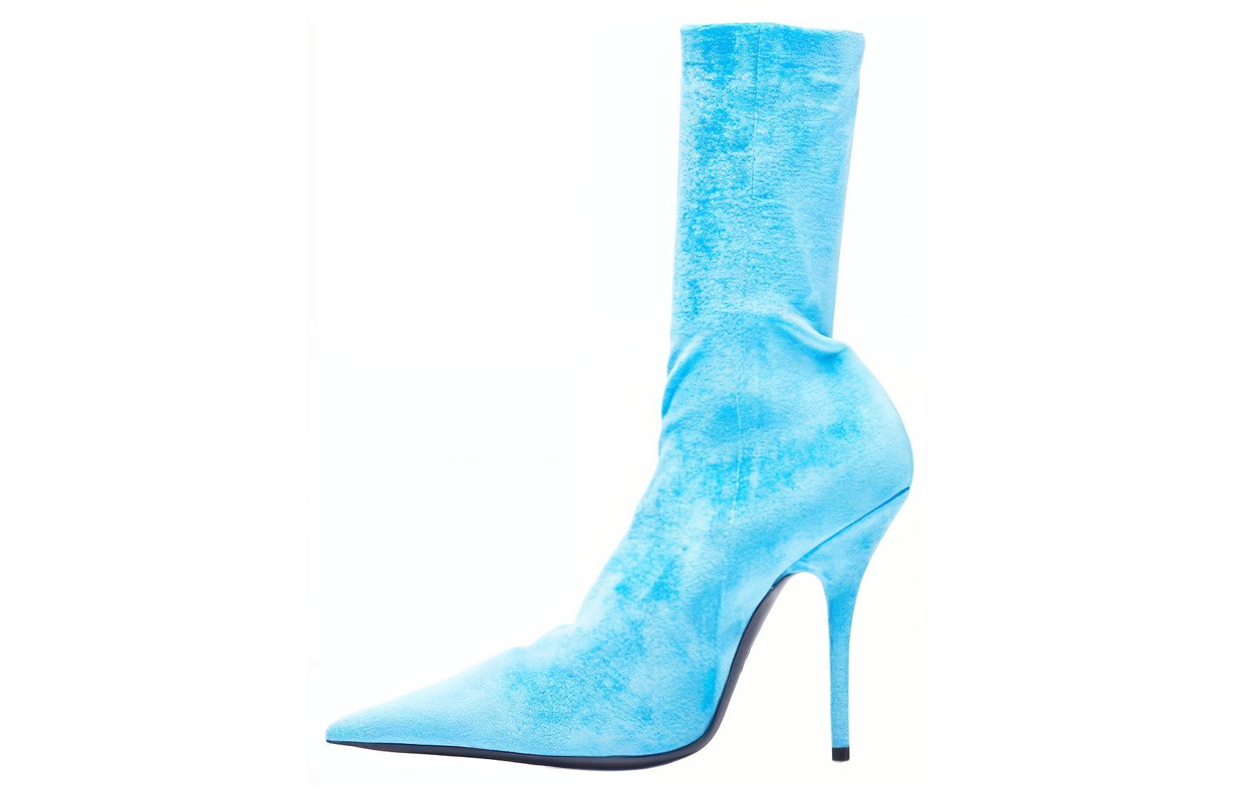 (Women) Balenciaga Ankle Boot 'Light Blue Fashion Comfort' 742881W8MA14000