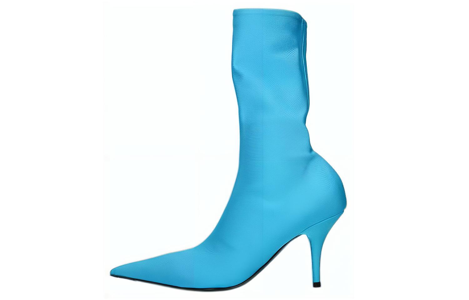 (Women) Balenciaga Ankle Boot 'Sky Blue' 524916W04Z04314