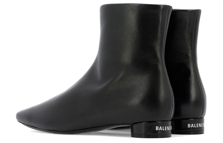 Shop (W) Stivaletti Balenciaga in Pelle Nera 590993WA8F41006