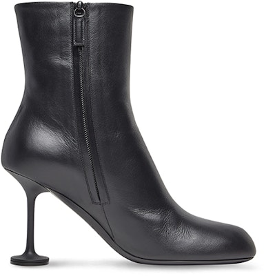 (Women) Balenciaga Lady 90mm Ankle Boots 'Black Leather' 701937WBCR01000 Order (Women) Balenciaga Lady 90mm Ankle Boots 'Black Leather' 701937WBCR01000