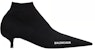 (W) Balenciaga But Ankle 'Simple Black Kitten Heel' 615010W2AF11090