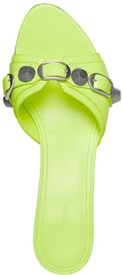 (Women) Balenciaga Cagole Sandals 'Green' 694350WAD4E7381 Lookbook (Women) Balenciaga Cagole Sandals 'Green' 694350WAD4E7381