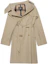 Buy (W) 巴黎世家女士不对称领双排扣宽松风衣米色 663007TKP069501