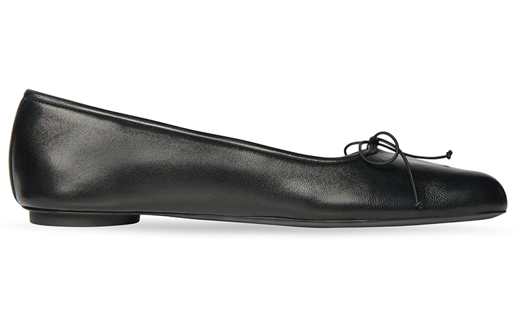 Order (W) 巴黎世家解剖芭蕾舞鞋‘黑色亮面柔软羊皮’ 714260WBCW01000