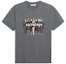 Order (Women) Balenciaga Band Portrait Logo Vintage Oversized Tee for Women in Grey 612965TIV471404