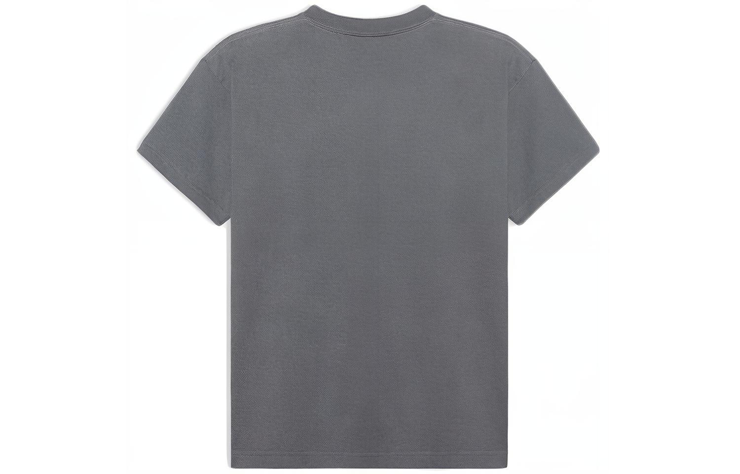 Lookbook (Women) Balenciaga Band Portrait Logo Vintage Oversized Tee for Women in Grey 612965TIV471404