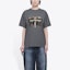 Shop (Women) Balenciaga Band Portrait Logo Vintage Oversized Tee for Women in Grey 612965TIV471404