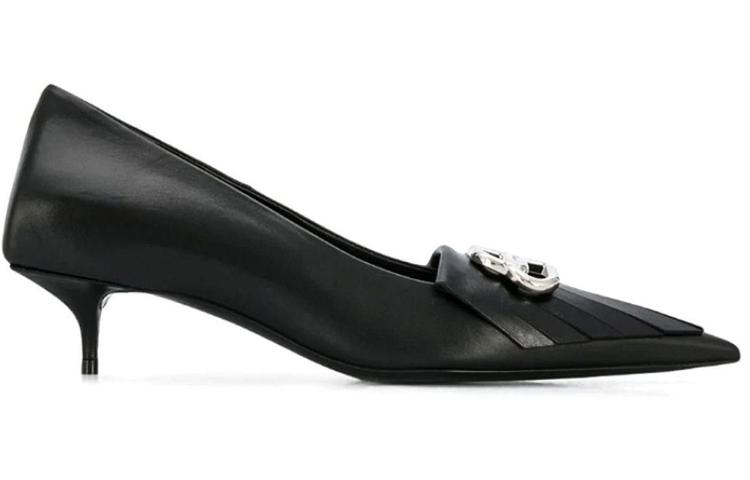 (W) Balenciaga BB 'Tassel Detail High Heels - Black' 圖 2