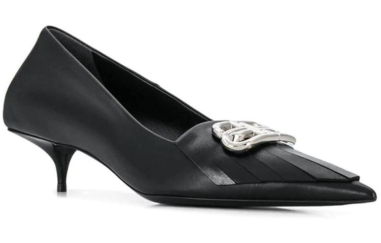 (W) Balenciaga BB 'Tassel Detail High Heels - Black' 圖 3