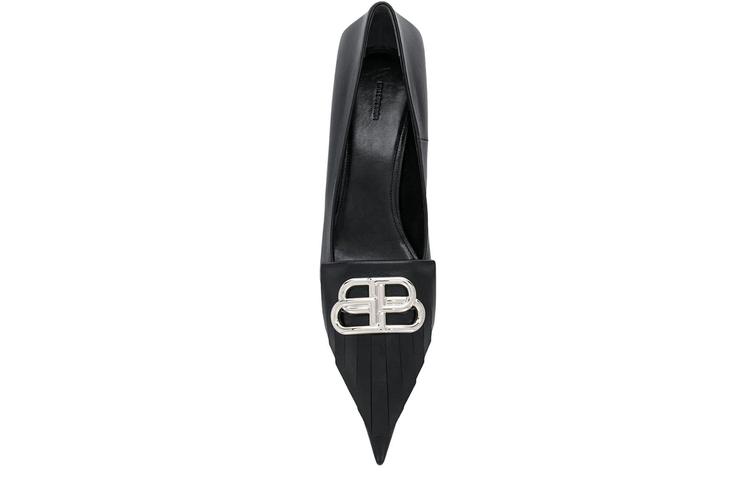 (W) Balenciaga BB 'Tassel Detail High Heels - Black' 圖 5