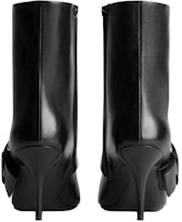 (W) Balenciaga BB Boots 'Kulit Hitam Ujung Lancip' 762297WBCW21081 Purchase (W) Balenciaga BB Boots 'Kulit Hitam Ujung Lancip' 762297WBCW21081