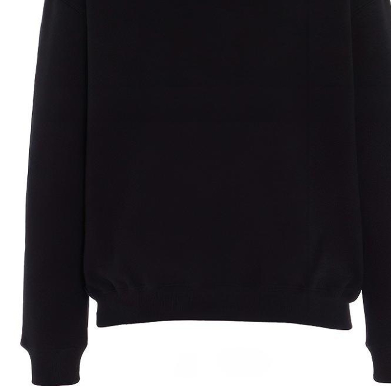 Cheap (W) 巴黎世家BB Logo連帽衫 黑色 612959TJVD71000