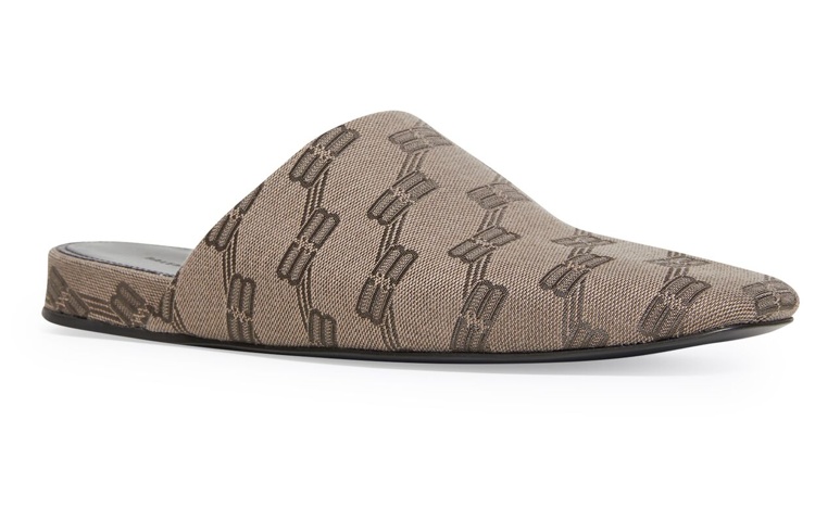 Order (W) Balenciaga BB Monogram Ciabatte Cosy ''Beige Marrone'' 653879W2I103020