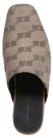 Lookbook (W) Balenciaga BB Monograma Zapatillas Cómodas 'Beige Marrón' 653879W2I103020