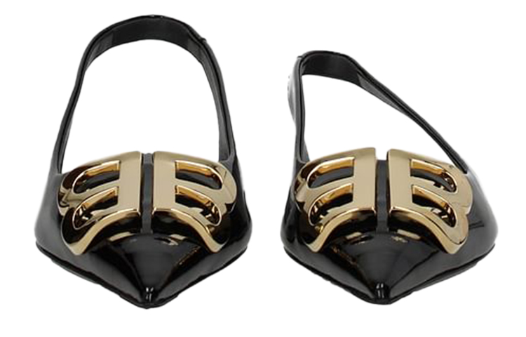 (W) Balenciaga BB Sandal 'Simple CMFT Black' 圖 4