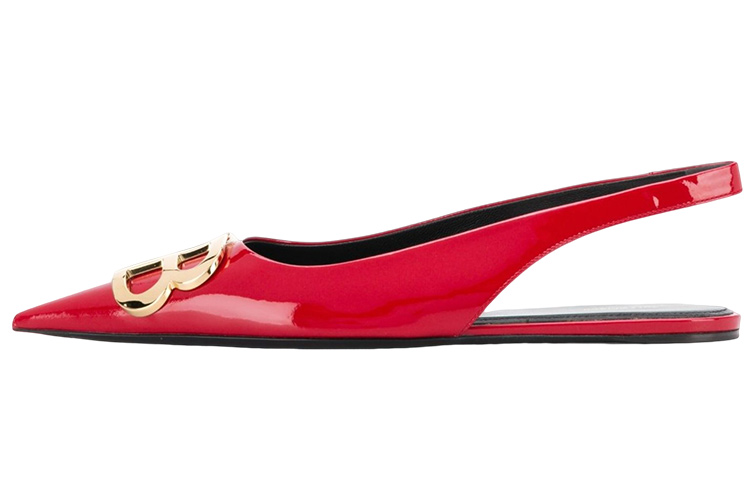 (Women) Balenciaga BB Slip-On 'Patent Red' 548820WAVF06420