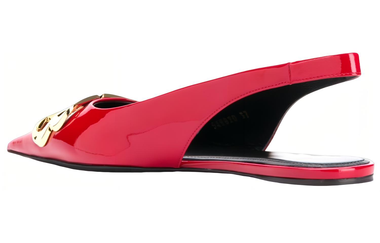Shop (W) バレンシアガ BB スリッポン パテントレッド 548820WAVF06420
