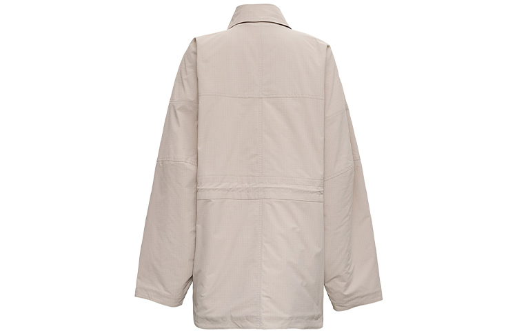 (Women) Balenciaga Beige Multi-Pocket Collared Jacket 663016TKO319710 圖 3