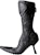 (W) Balenciaga Biker Boot 'Kulit Hitam Hujung Tajam' 762245WB6A21000