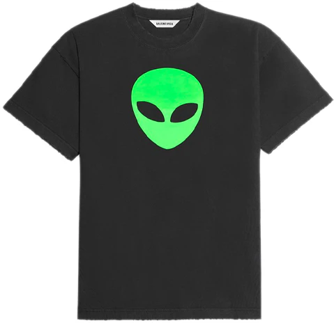 women-balenciaga-black-alien-graphic-crewneck-t-shirt-regular-fit-612965-tjvk-79113