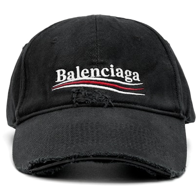 (Women) Balenciaga Black Baseball Cap with Embroidered Logo. 661884310B21077 Lookbook (Women) Balenciaga Black Baseball Cap with Embroidered Logo. 661884310B21077