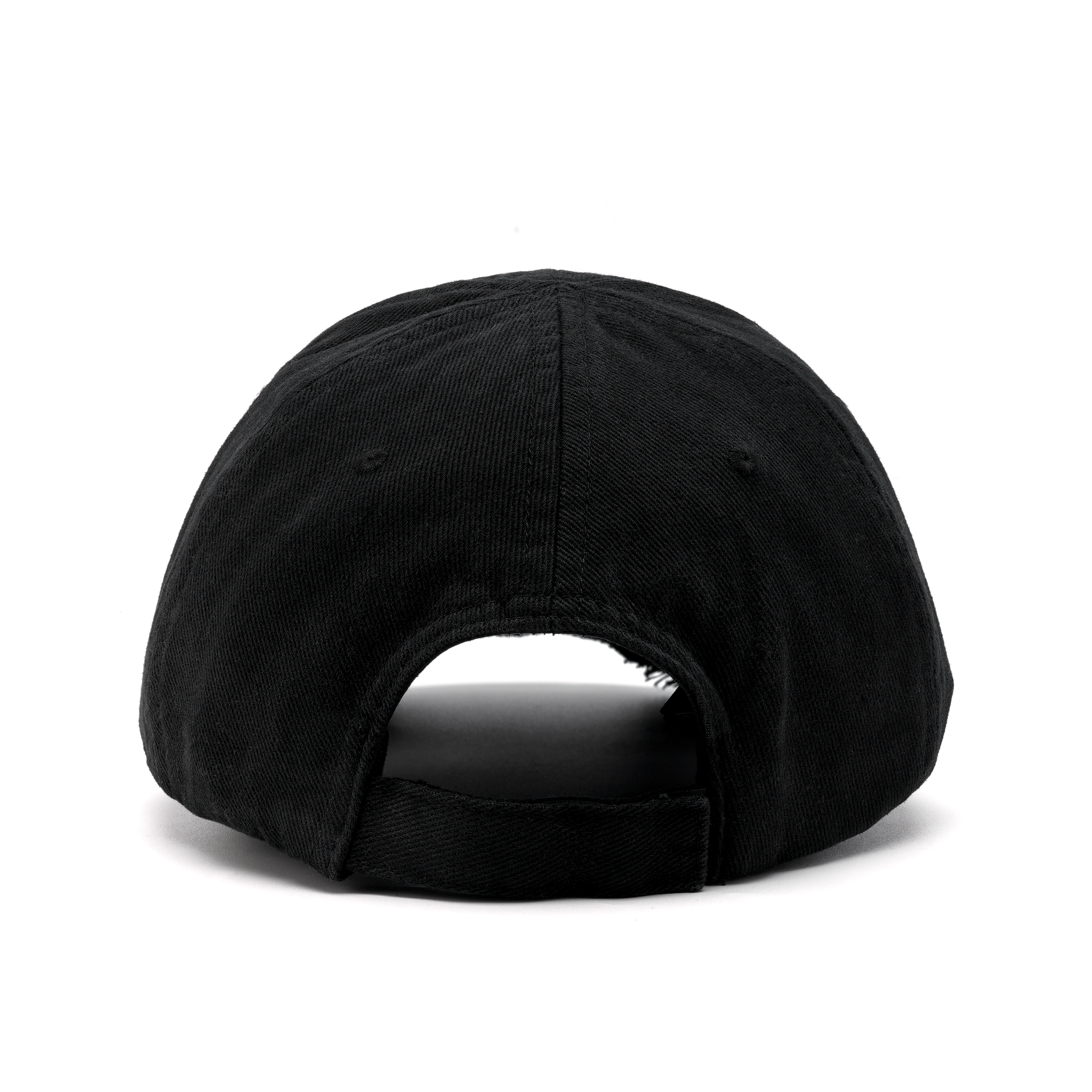 Shop (W) Balenciaga Topi Baseball Hitam dengan Logo Bordir. 661884310B21077