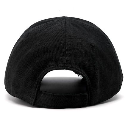 (Women) Balenciaga Black Baseball Cap with Embroidered Logo. 661884310B21077 Shop (Women) Balenciaga Black Baseball Cap with Embroidered Logo. 661884310B21077