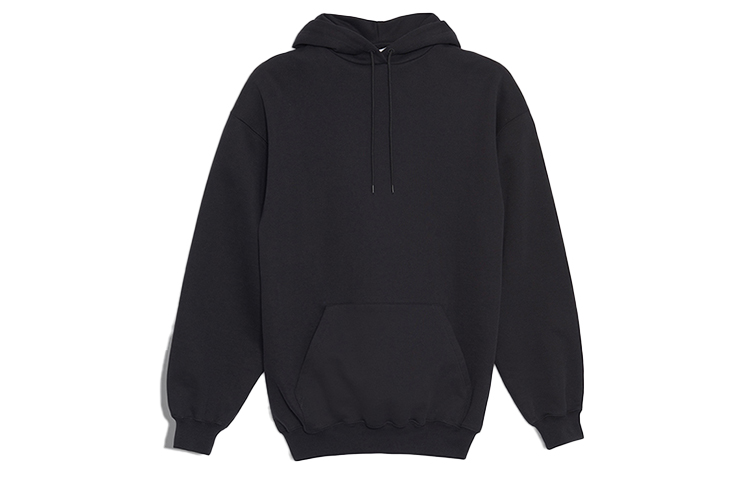 (Women) Balenciaga Black Comfy Casual Hoodie Early Spring Outfit 528351TAV371000 圖 2