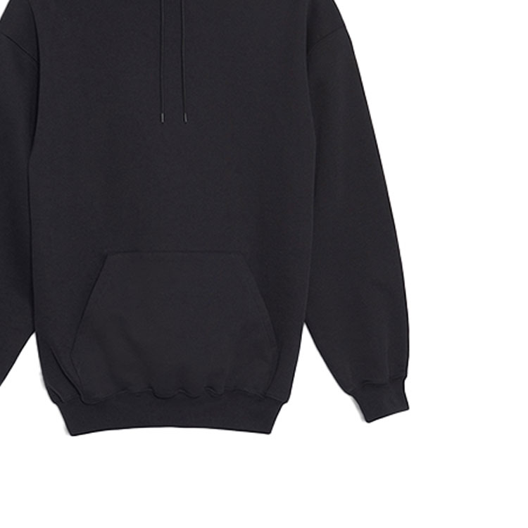 (Women) Balenciaga Black Comfy Casual Hoodie Early Spring Outfit 528351TAV371000 圖 7